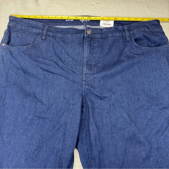 Style & Co Women’s Plus Size High-Rise Slim-Leg Jeans Size 24W - Picture 9 of 15